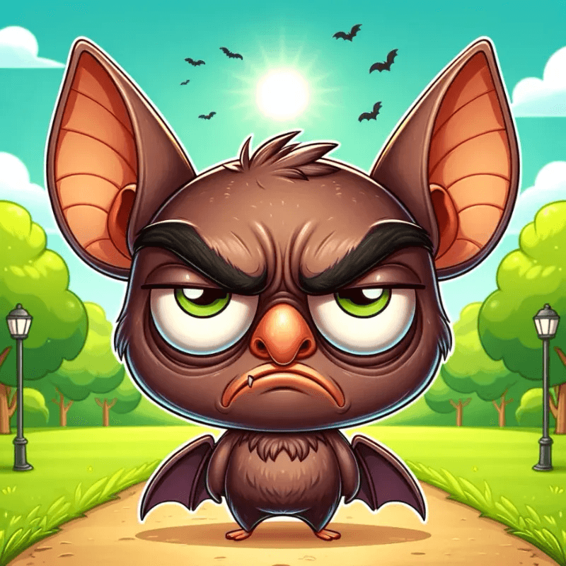 Grumpy Bat