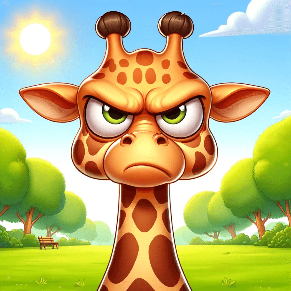 Grumpy Giraffe