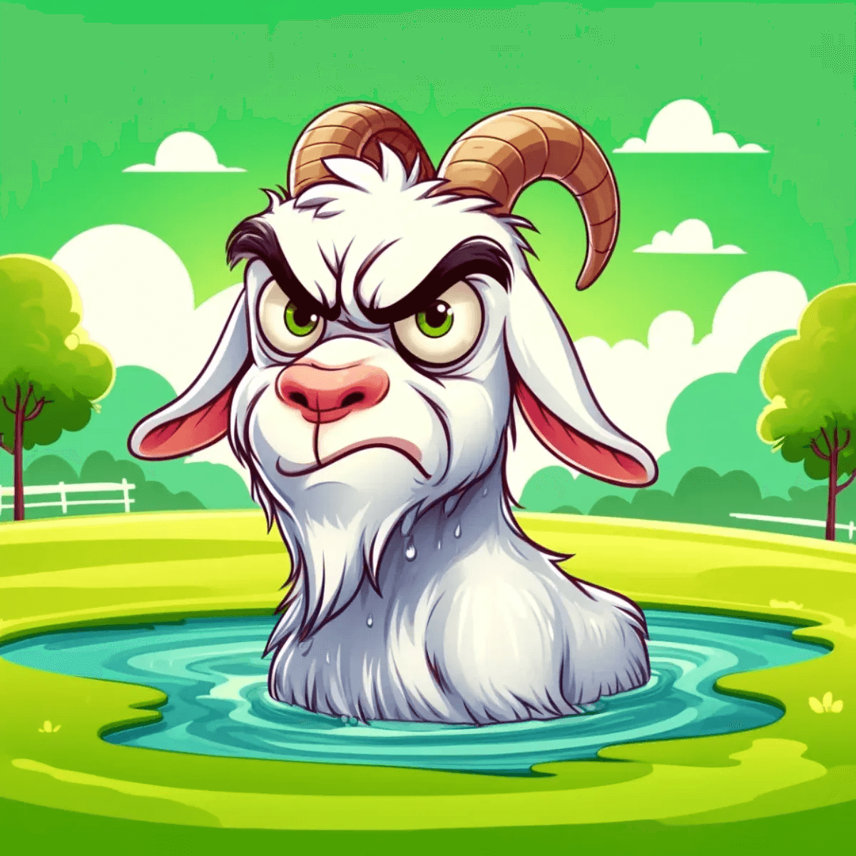 Grumpy Goat