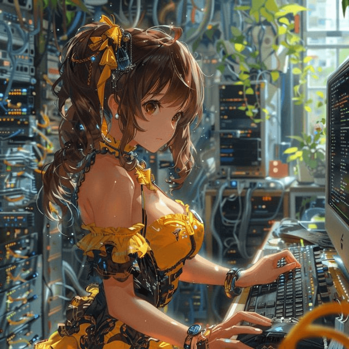 Anime Crypto Babe #18