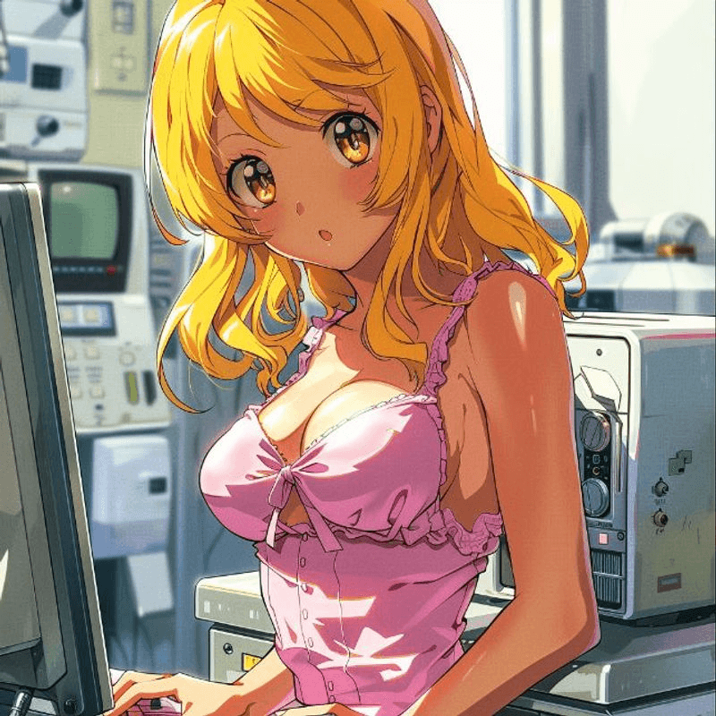 Anime Crypto Babe #25