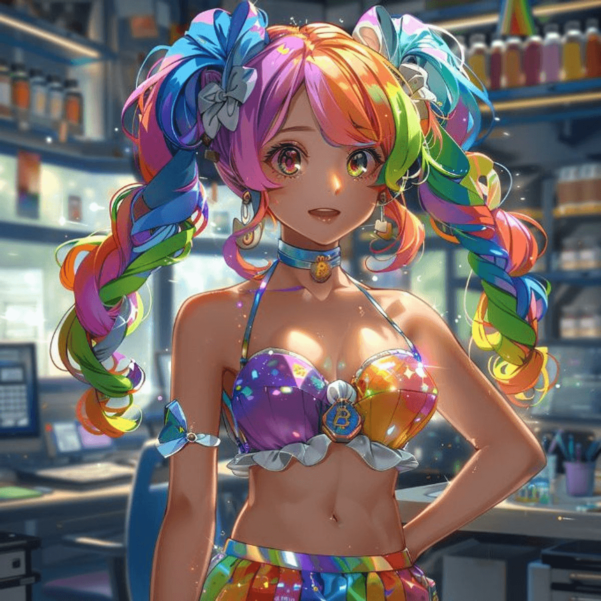 Anime Crypto Babe #32