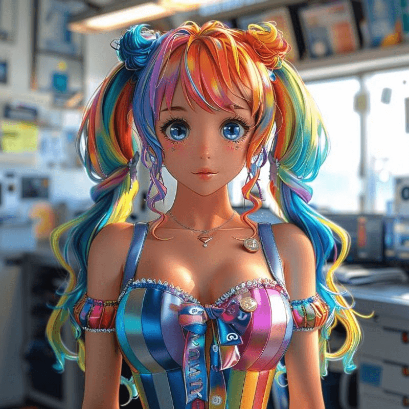 Anime Crypto Babe #7