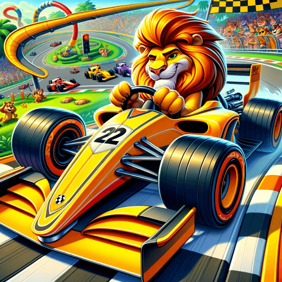 Cartoon Racer #9